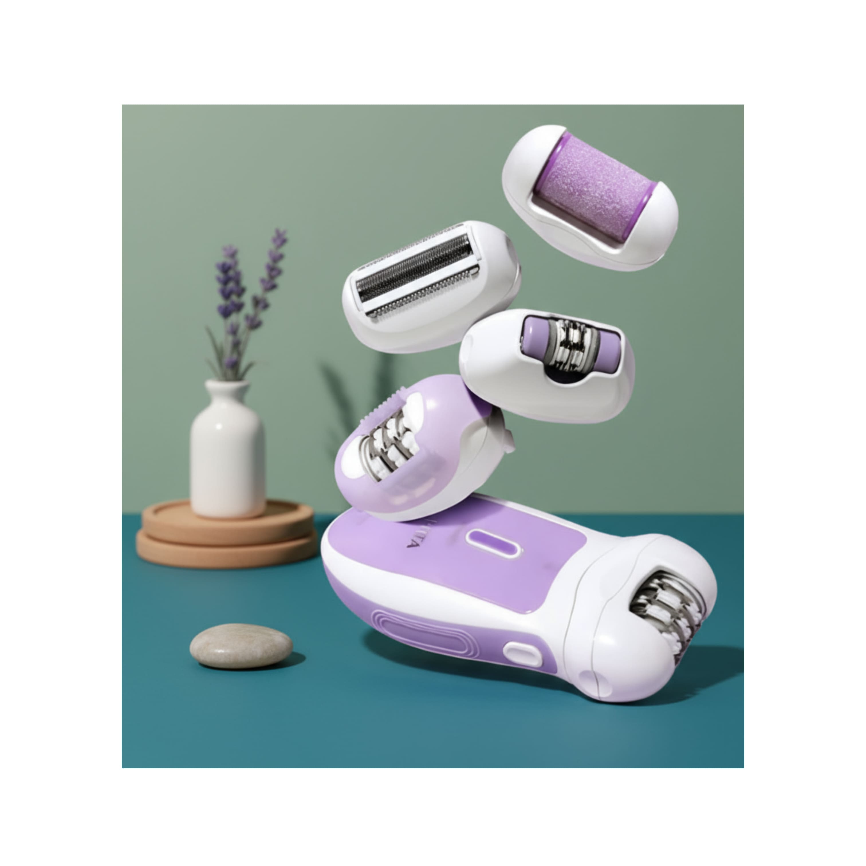 ラピタ低刺激 5in1 シルクプロ家庭用ムダ毛ケア脱毛器