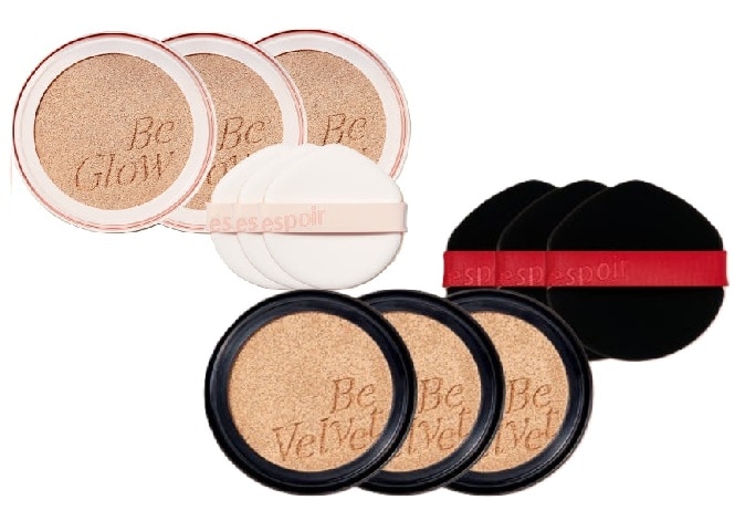 NEW ビグロー ボリューム クッション リフィル / NEW ビベルベット カバー クッション リフィル SPF42 PA+++ 13g 3個 SET