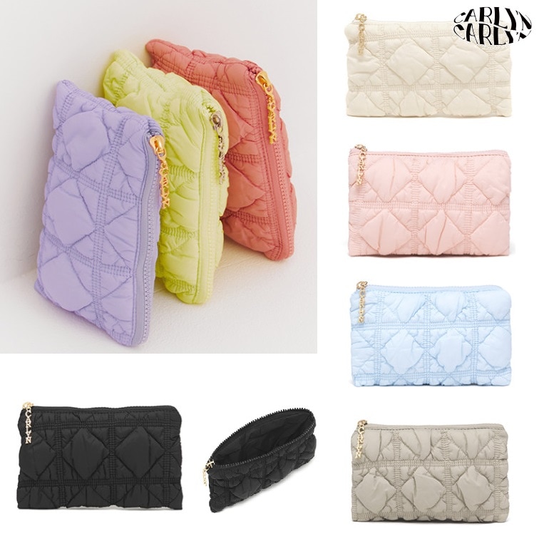 Qoo10] CARLYN Soft Pouch 8色 新商品 韓国 : バッグ・雑貨