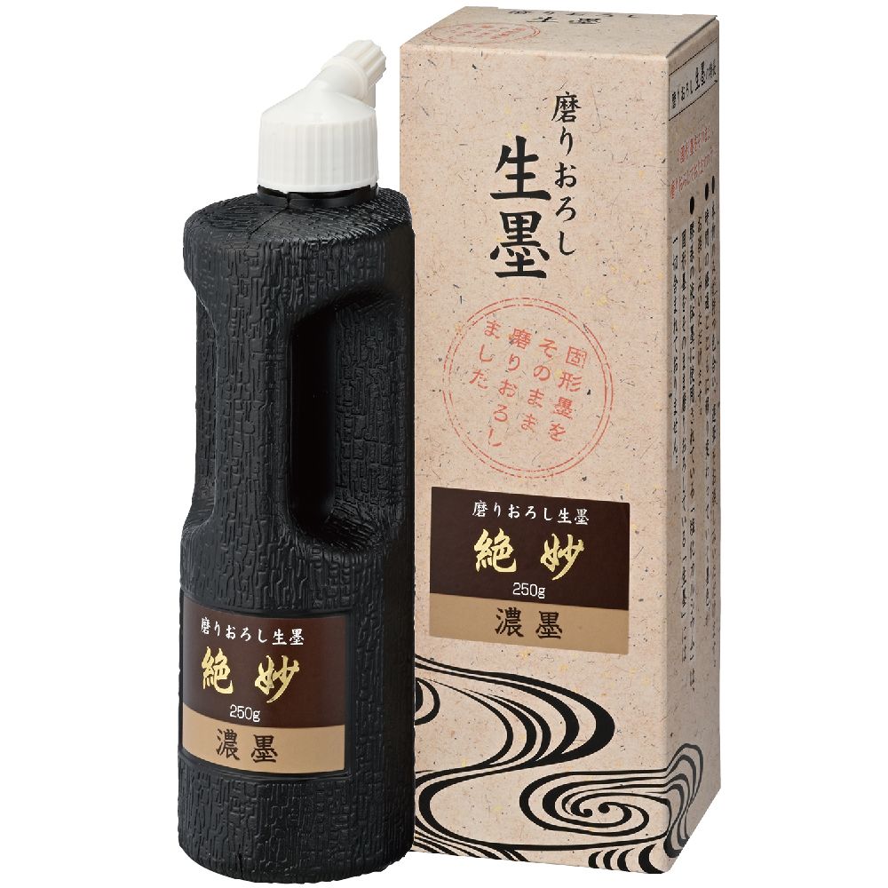 （まとめ買い）呉竹 磨りおろし生墨 絶妙 250g CB19-25 [x3]