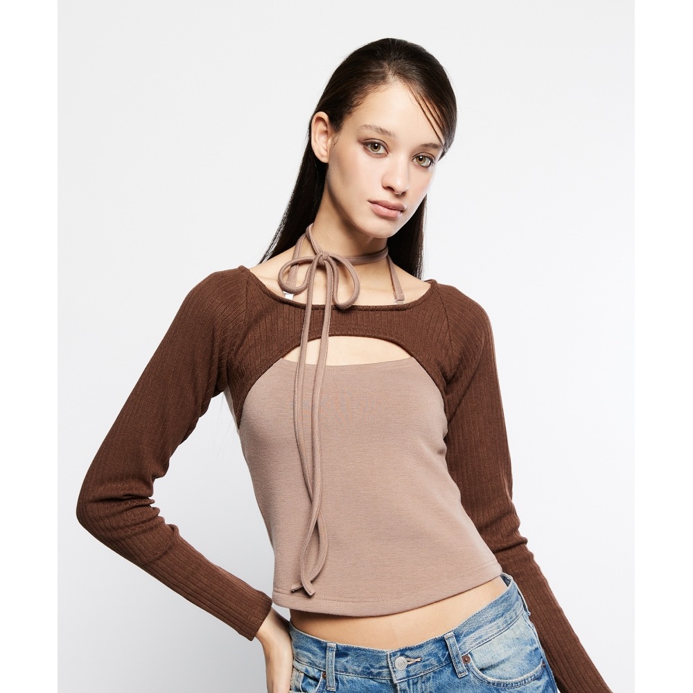 ラティジェント L7 ハグラグラントップ (ブラウン)