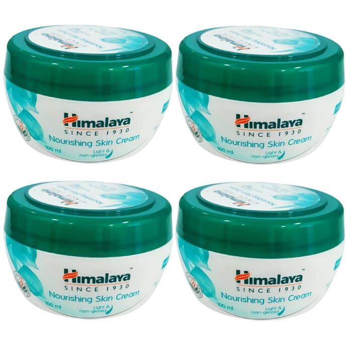 ヒマラヤ ナーリッシングスキンクリーム 100ml 4個 ナリッシングスキンクリーム Himalaya Nourishing Skin Cream 保湿クリーム 天然ハーブ配合 海外発送 国際郵便発送