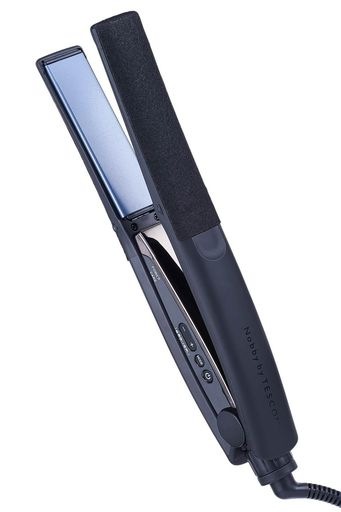 ヘアアイロン ストレートアイロン プロテクトイオン 25MM 海外対応 温度調整/ロック/メモリー機能 自動OFF 開閉ロック NIS500A ラク抜きプラグ ブラック NIS500A-K