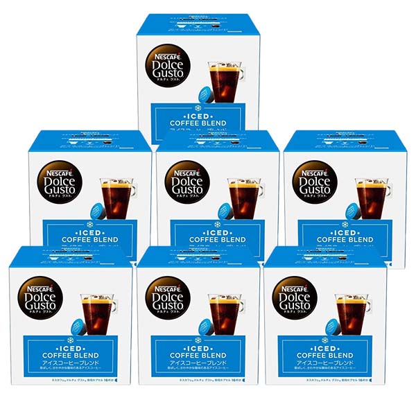 ネスカフェ ドルチェグスト 専用カプセル アイスコーヒーブレンド 7箱【4営業日以内に出荷】ネスレ ネスカフェ コーヒー ホットコーヒー 7,706円