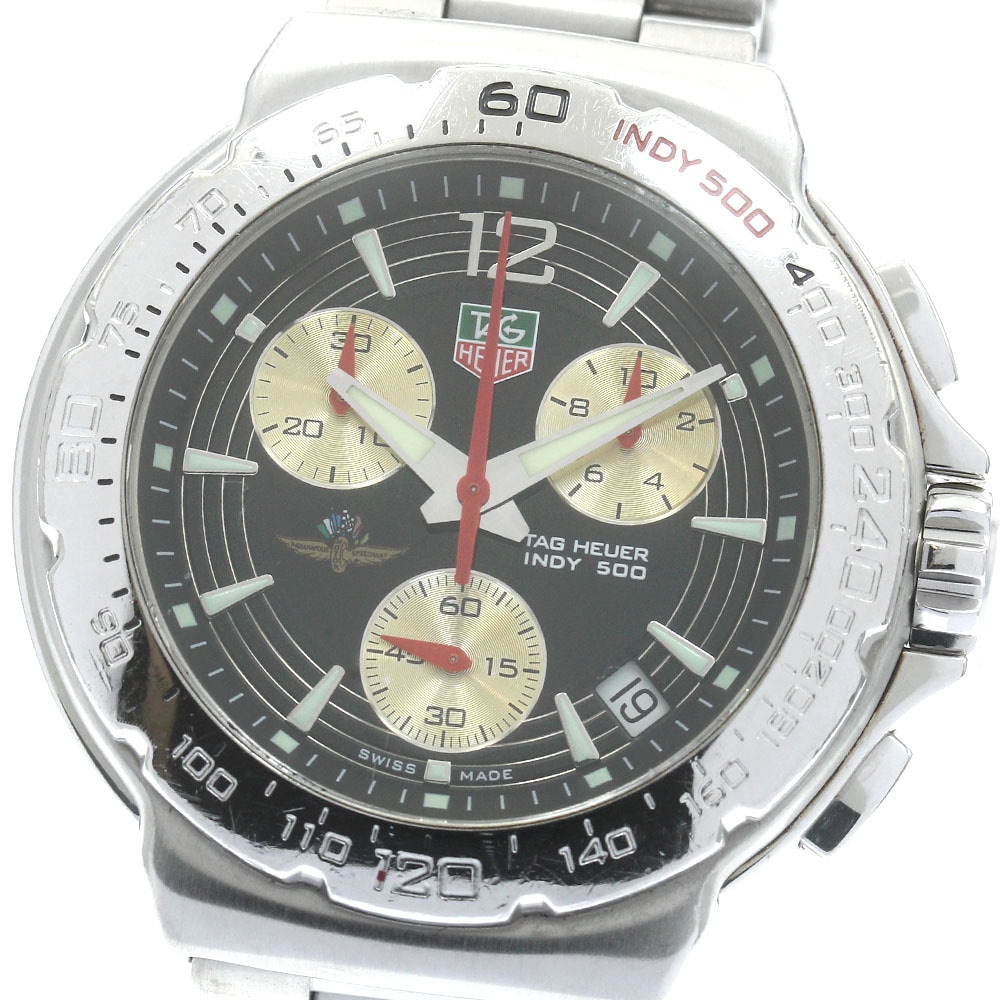 訳あり タグホイヤー TAG HEUER CAC111B フォーミュラ1 インディ500 クロノグラフ クォーツ メンズ _863550【中古】