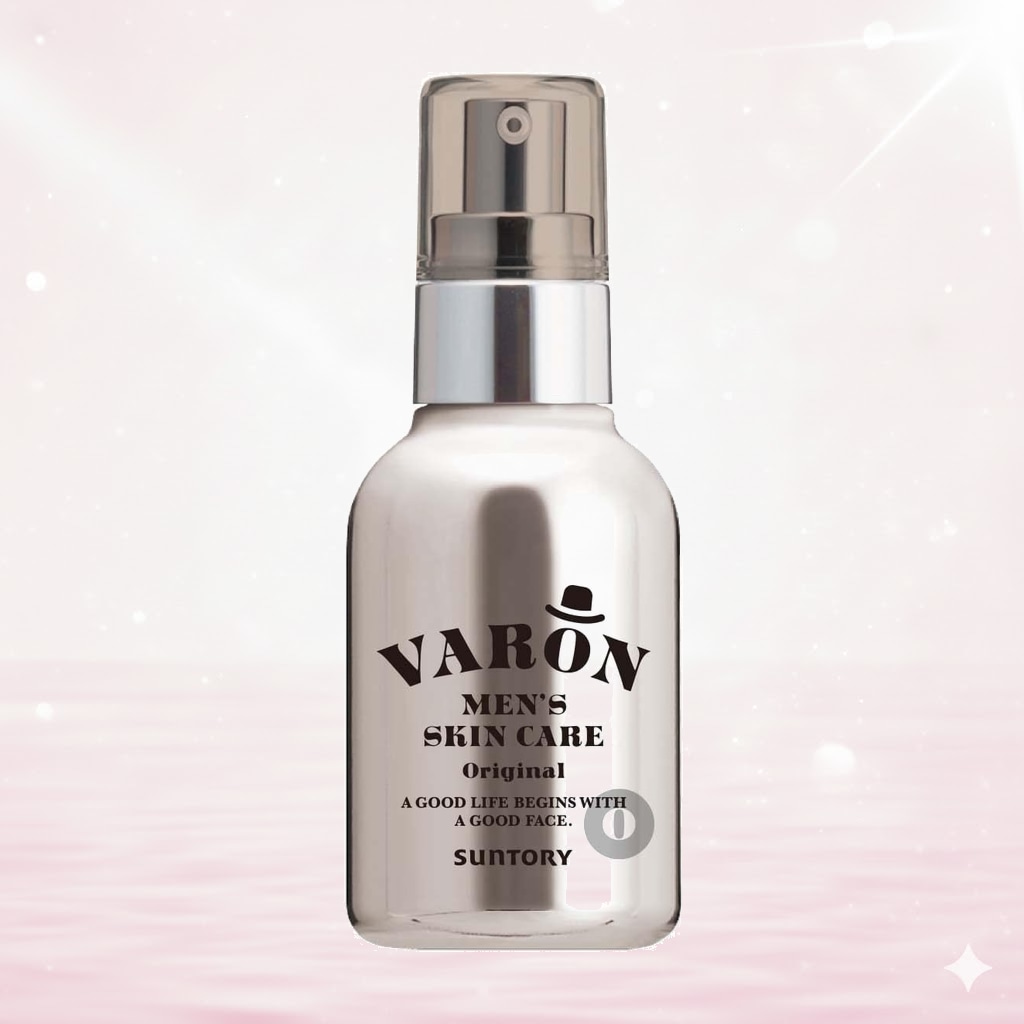 サントリー VARON ヴァロン オールインワン メンズ スキンケア 男性用化粧水 (120ml, Original)