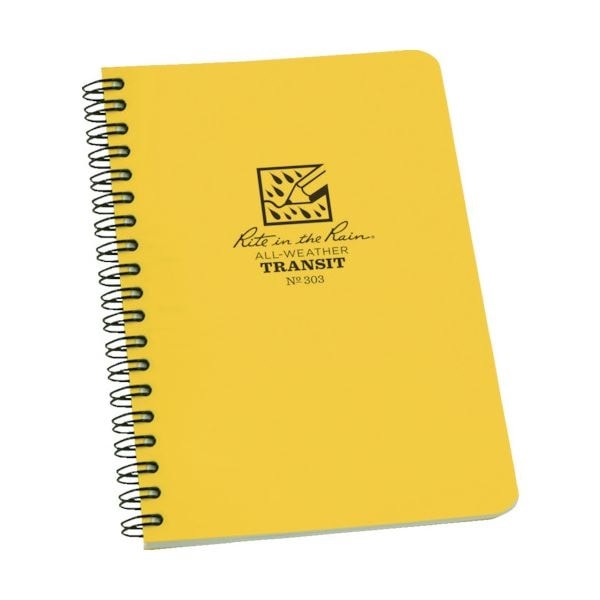 （まとめ） ライトインザレインスパイラルノートブック トランジット 303 1冊 [x5セット]