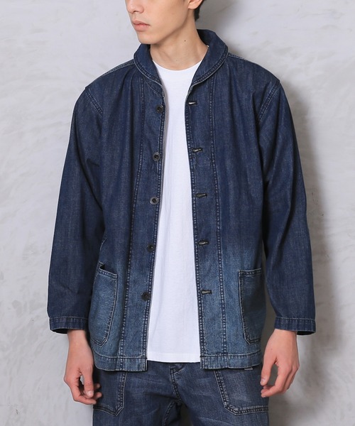 カバーオール US NAVY DENIM COVERALL メンズ レディース