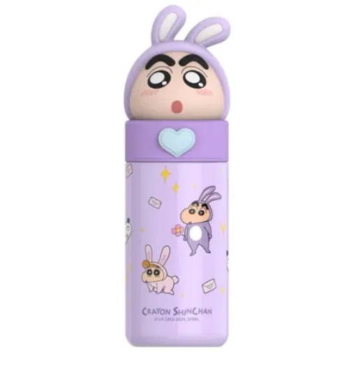 クレヨンしんちゃん 水筒 タンブラー 紫 うさぎ 韓国限定 Qoo10] [正規品] クレヨンしんちゃん タンブラ