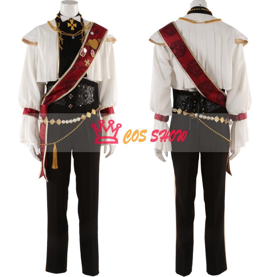 赤字販売!あんスタ ロマンチック デイト 甘くない言葉 HiMERU ひめる コスプレ衣装 ウィッグ能 仮装 オーダーメイド製作可能 イベント ハロウィン 学園祭