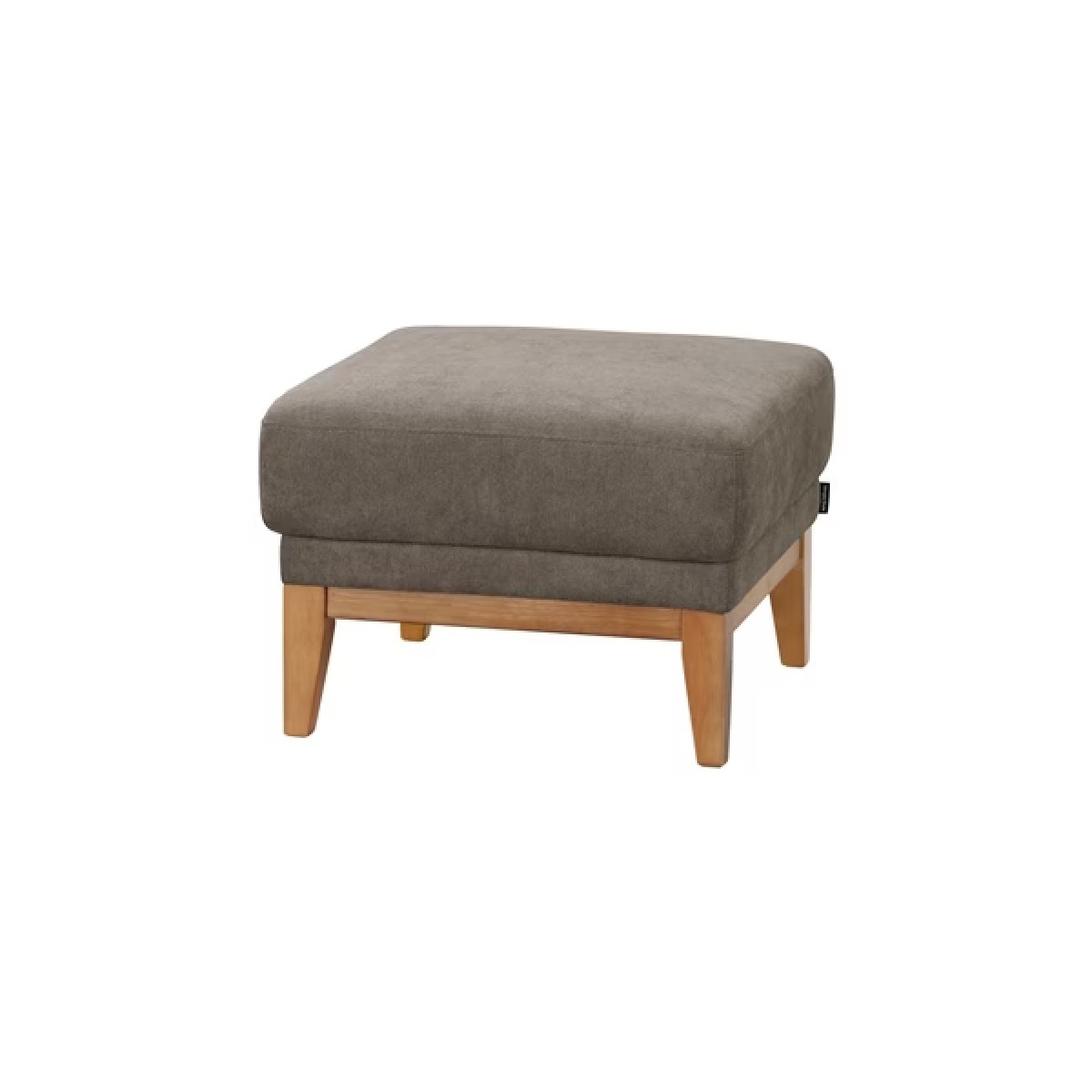 アイリスオーヤマ オットマン UNS-OT ダークグレー 単品 1人掛け チェア ポケットコイル スツール お客様組立