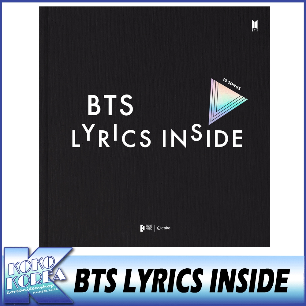 BTS LYRICS INSIDE 公式グッズ
