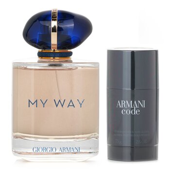 Giorgio Armani マイ ウェイ オード パルファム スプレー + アルマニ コード デオ スティック*