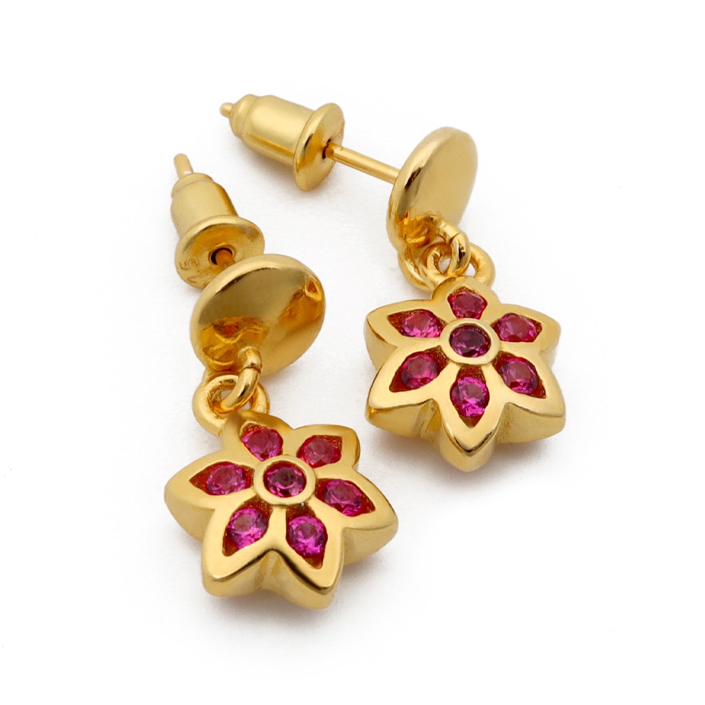 925 桜ドロップピアス [es269-g] 4,961円