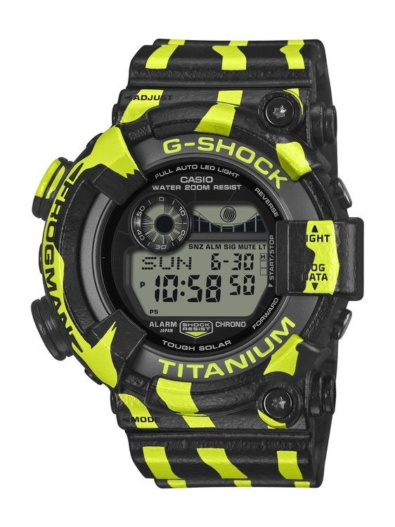カシオ 【国内正規品】G-SHOCK（ジーショック）　MASTER OF G FROGMAN ソーラー　メンズタイプ GW-8200TPF-1JR