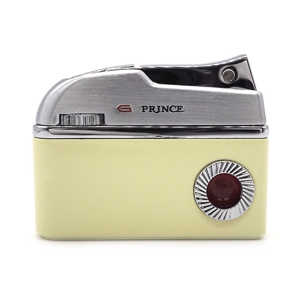 PRINCE（プリンス） ドルフィン ガスライター プリンスアイ搭載 ラッカーホワイト L/Kホワイト