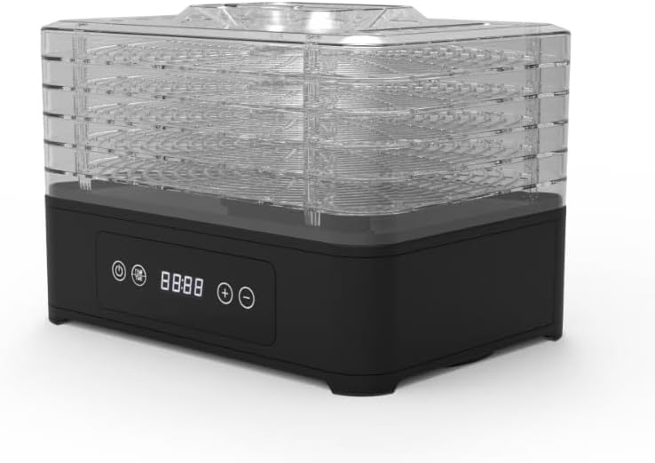 【2025年新型】フードドライヤー 食品乾燥機 梅干し 野菜乾燥機 24h ペット食品用 ペットおやつ ペット用 猫 犬 ドライフードメーカー 電気食品脱水機 5層 ドライフルーツ