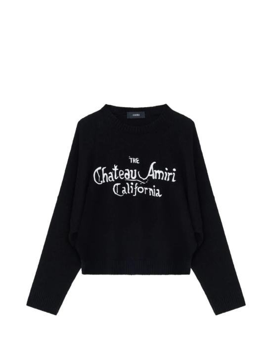 AMIRI Women Tunic Tops AWTOKN1038 BLACK