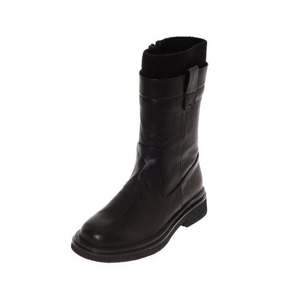 女性カジュアルハーフブーツ DLH401 LS10
