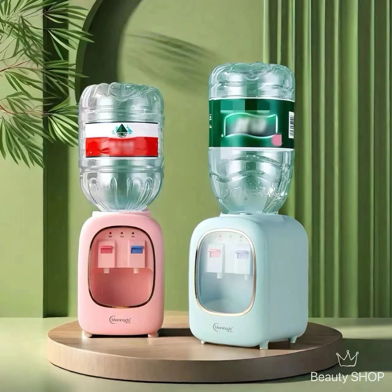 ウォーターサーバー 卓上 水道水 ペットボトル コック 本体 水 プッシュ式 コンパクト 2L 500ml 小型 温水 冷水 給湯器 ロック付き ミニタイプ 家庭用