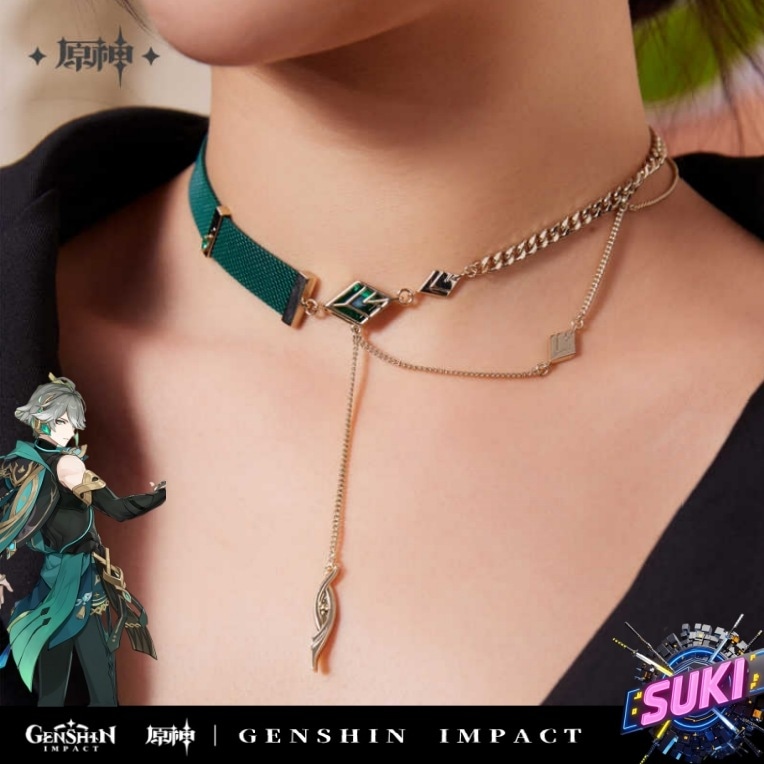 「ネックレス」【プロ品質を極める!】原神 グッズ / アルハイゼン インプレッションシリーズ / Genshin Impact Alhaitham 艾尔海森 げんしん コスプレ