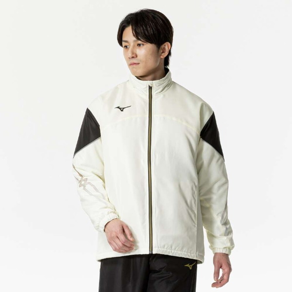 MIZUNO ミズノ 発熱素材 MCライン ブレスサーモ中綿ウォーマージャケット ユニセックス トップス メンズ 32MEB63002