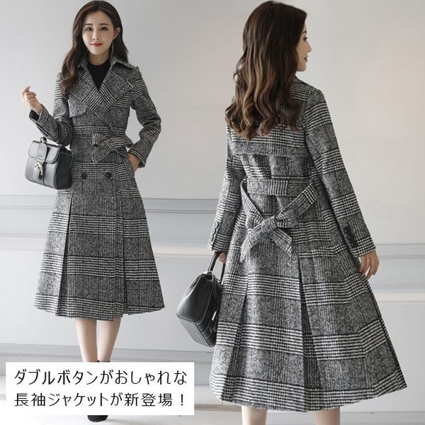 トレンチコート　ロングコート　チェスターコート　厚手コート　フレアコート　ダブルコート　ビッグシルエット　オーバーサイズ　秋冬コート