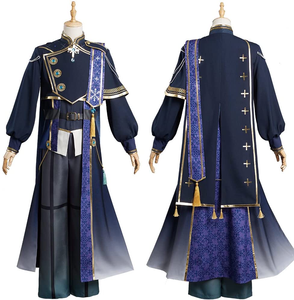 朔間凛月礼瀬マヨイ コスチューム朔間零コスプレ衣装静寂の黒雪 半死神の少年演出服衣装変装仮装