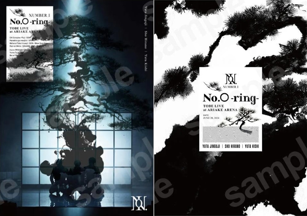 Number_i 「TOBE LIVE at ARIAKE ARENA 2024 No.O -ring-」 初回限定盤 & 通常盤 Blu-ray 【2形態セット】