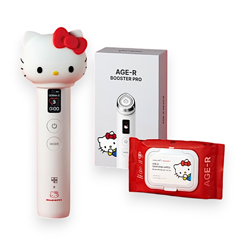 AGE-R ブースタープロ ハローキティエディション 正規品 限定コラボ 美顔器 韓国コスメ 高級エステケア