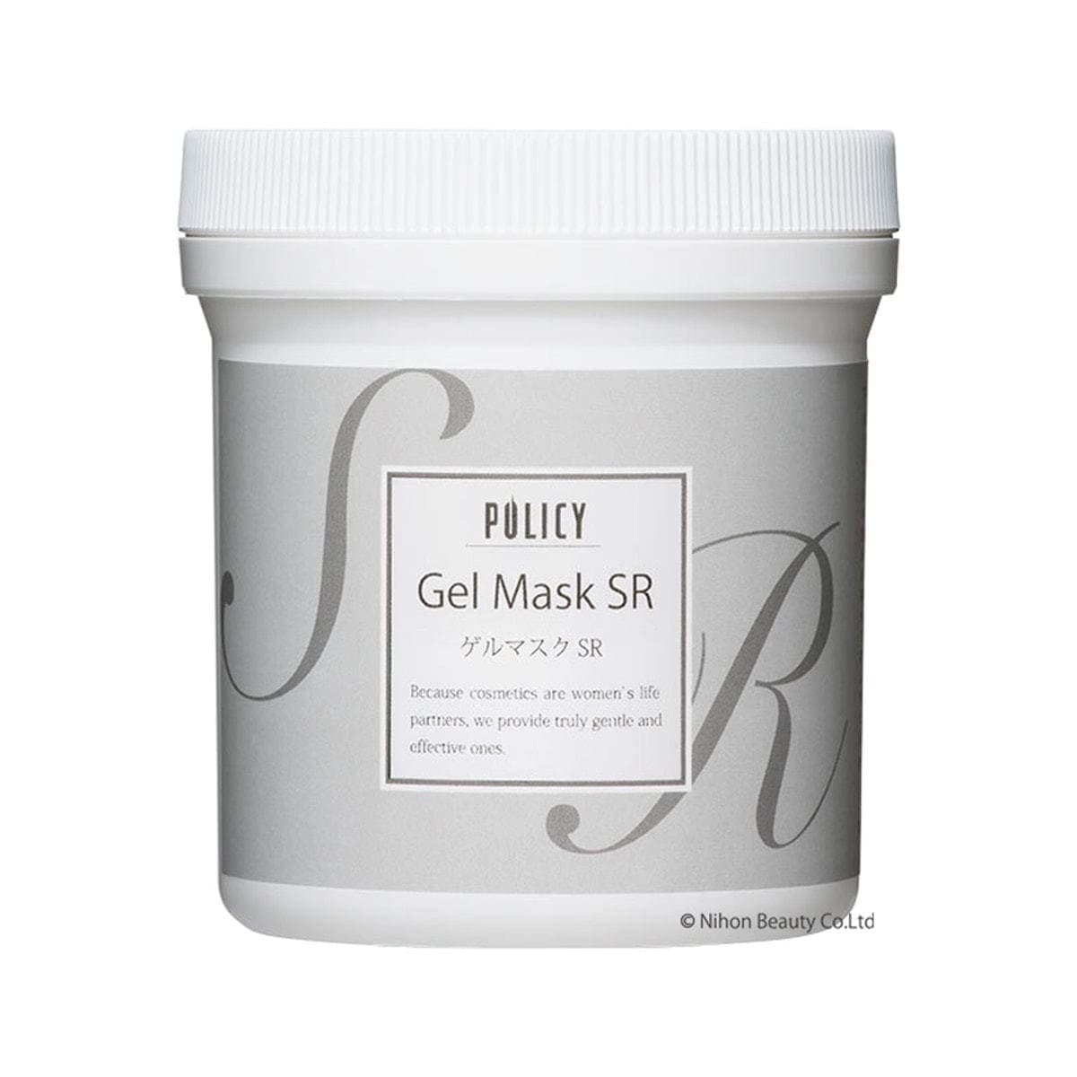 [国内正規品]ポリシー化粧品 ゲルマスクSR 300g（業務用） マスク/パック シミ 色素トラブル エイジング 乾燥 シワ たるみ どろ 泥パック ゲルパック MUD 粘土 海藻 吸着性 毛穴 皮脂