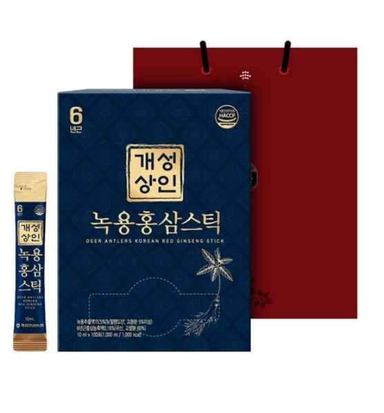 個性商人錆用紅参スティック100p＋ショッピングバッグ