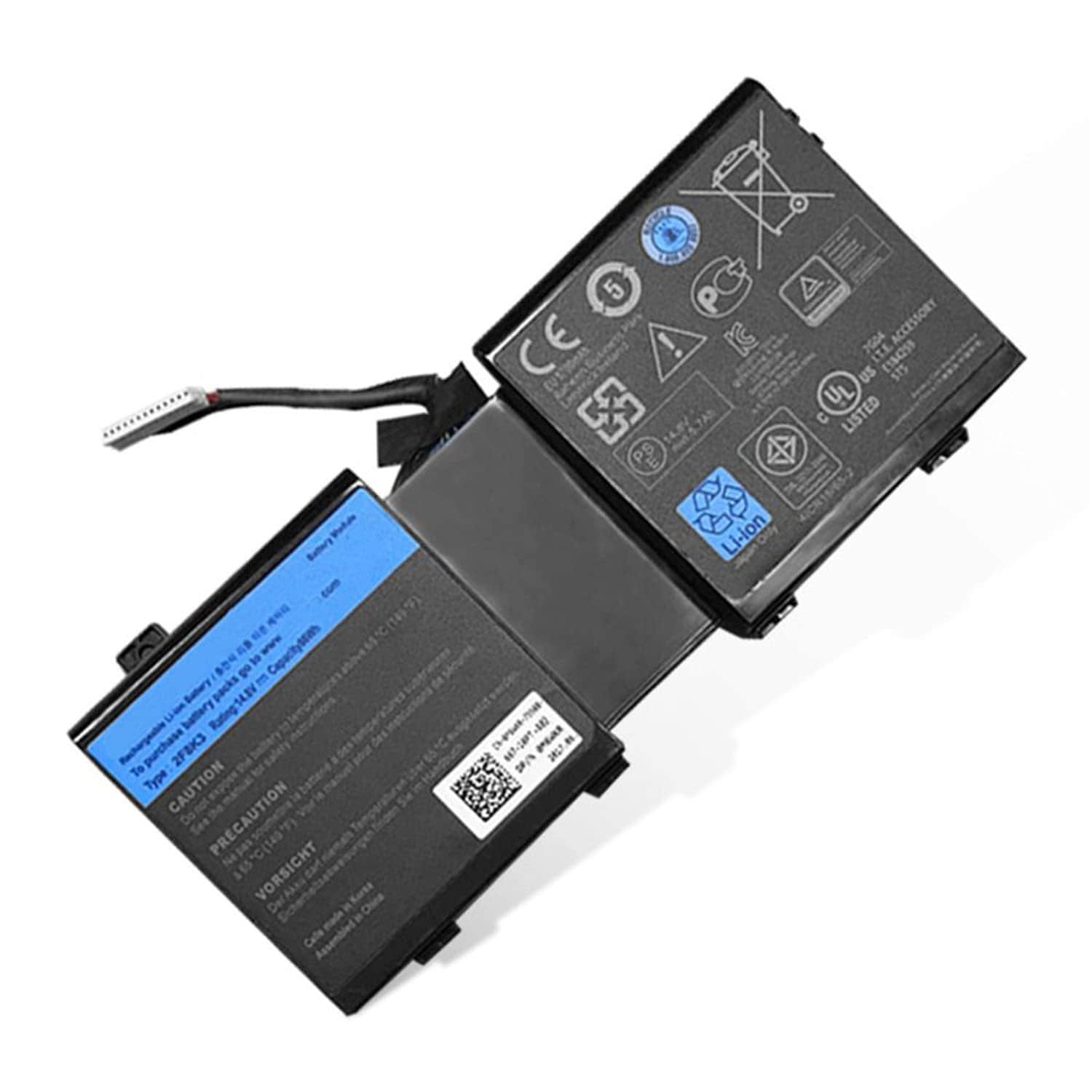 2F8K3 電池・DELLノートパソコン互換 M18X R3 17 M17X R5 2F8K3 86Wh 6000mAh 交換用のバッテリー dc909-A1234 5,896円