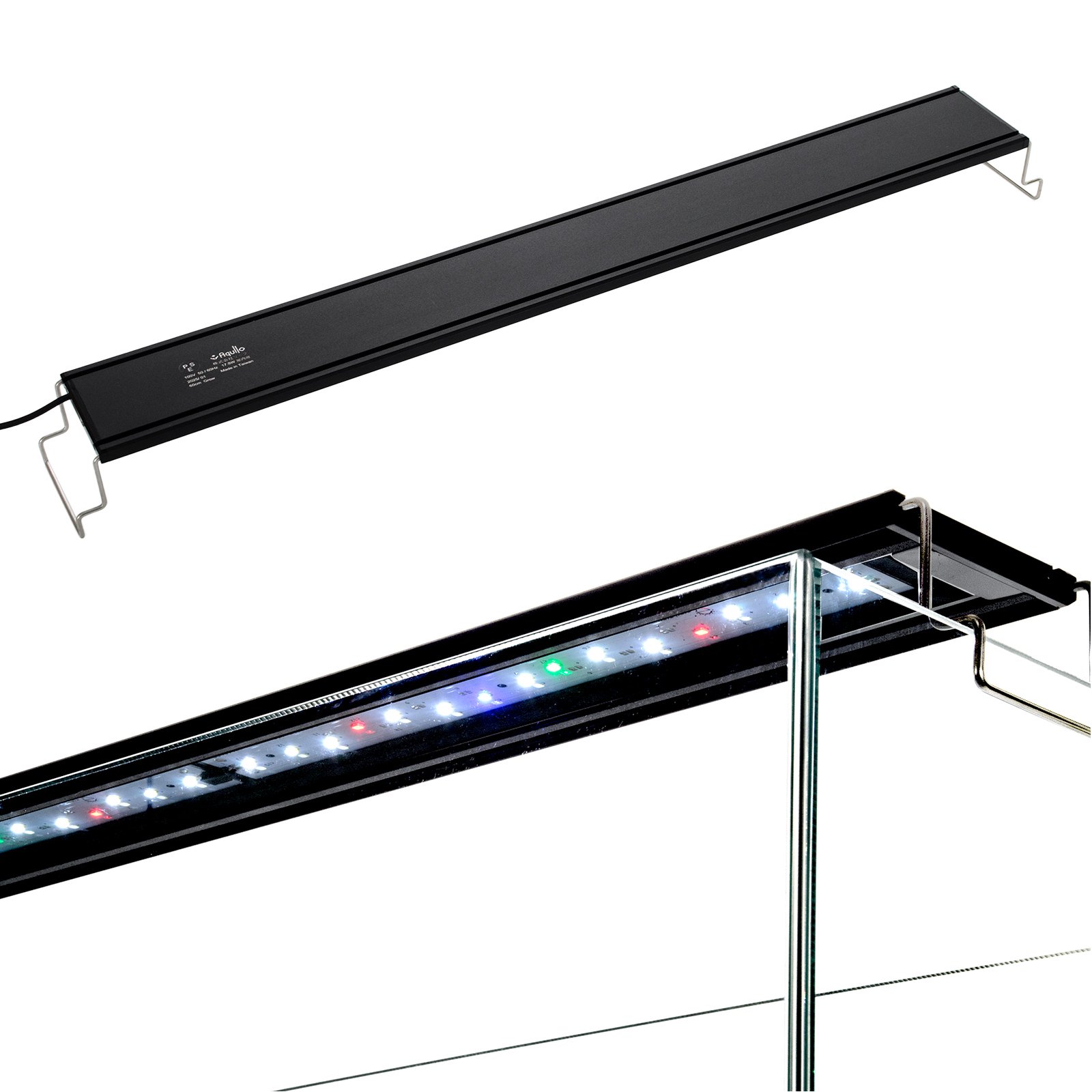 アクロ　ＲＥＣＴＡＮＧＬＥ　ＬＥＤ　ＧＲＯＷ　ＢＬＡＣＫ　６００　２５５０ｌｍ　６０ｃｍ水槽　照明　水草育成　熱帯魚　アクアリウム　ライト　ＣＲＣ10―15―10―40―40 7,307円