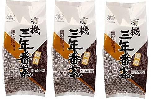 播磨園 有機三年番茶 400g (3袋)