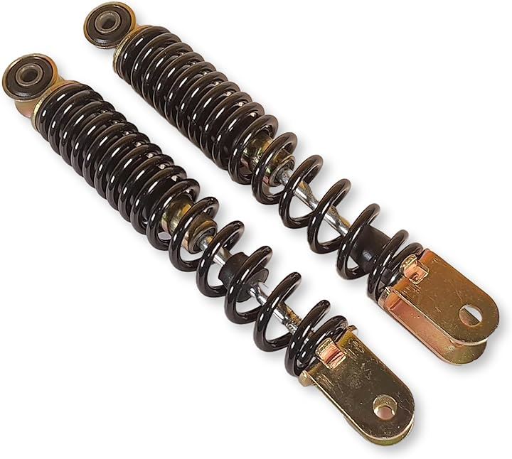 SUZUKI アドレス V100 フロント サスペンション 左右 2本セット ポン付け スズキ ショック 社外品( ２本(黒))