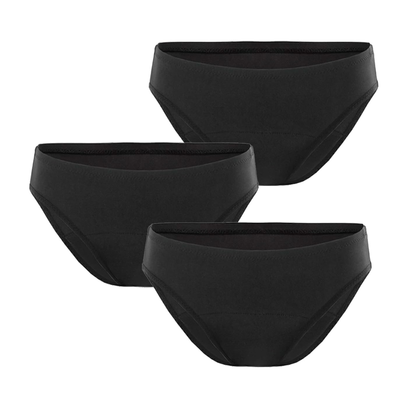 [&mooned] アンドムーンド 生理用 吸水ショーツ 3枚セット 速乾 サニタリー ショーツ パンツ 抗菌消臭 立体構造 繰り返し洗える フェムテック