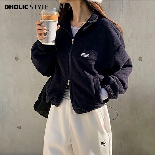 [メガ割りSALE]両起毛クロップドジップスウェット・p618649 5,572円