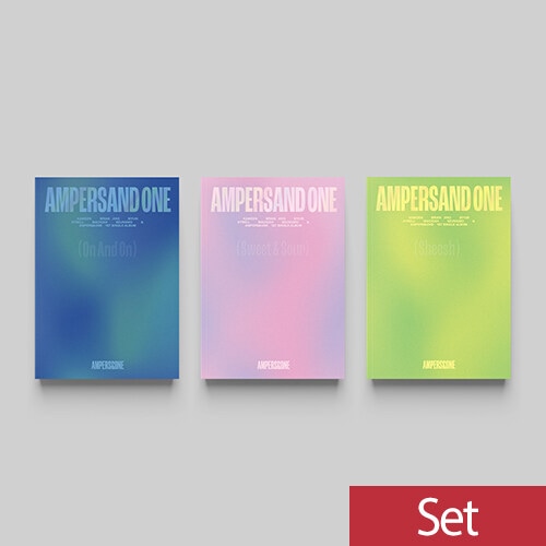 [SET] アンパーサンドワン (AMPERS&ONE) - シングル1集 AMPERSAND ONE [カバー3種]