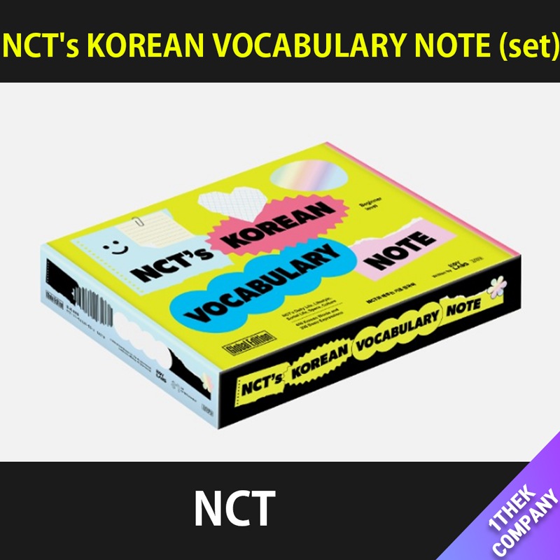 NCT NCTs KOREAN VOCABULARY NOTE (set)