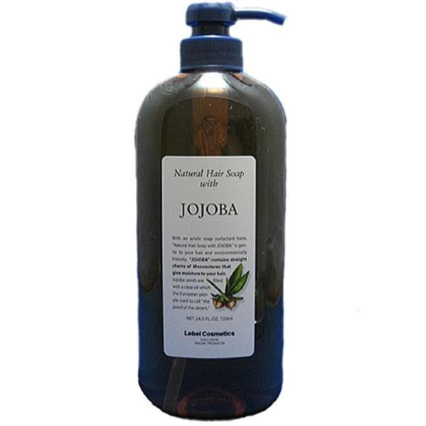 【5個セット】 ナチュラル ヘア ソープ ウィズ JO ホホバ 720ml シャンプー