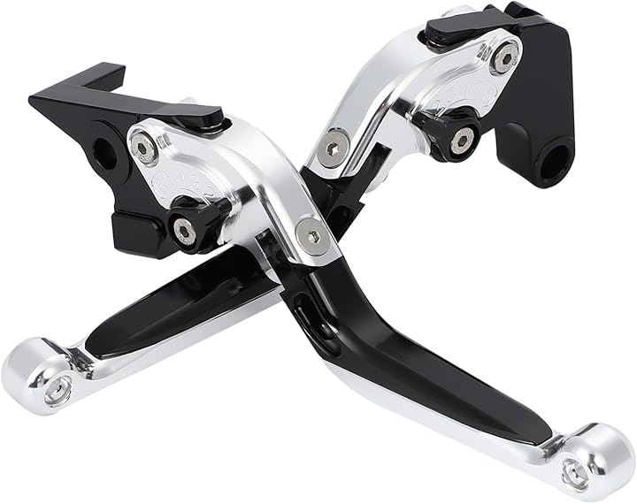 ブレーキ クラッチ レバー セット Yamaha FZ07 MT07 FJ-09 MT09 Tracer FZ10 MT10 / FZ-09 SR 14-19/ 2019/ FZ8(銀)