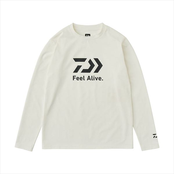 ダイワ ウェア DE-8025 クリーンオーシャンロングスリーブシャツ ホワイト XL