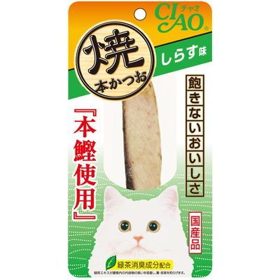 【36個セット】いなばペットフード CIAO焼本かつおしらす味1本