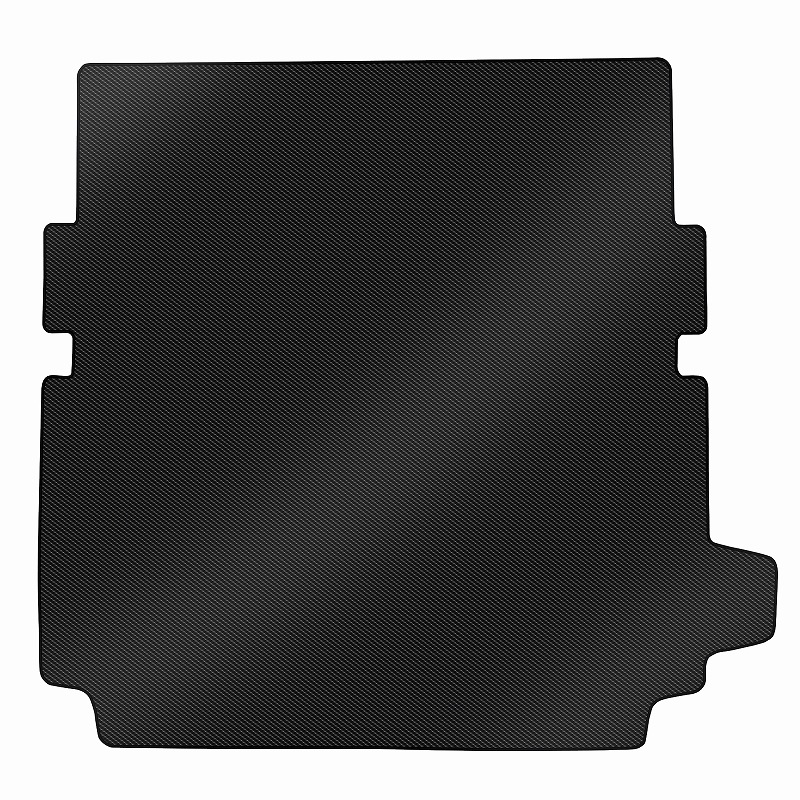 [防水マット]BMW X7 G07 3列目シート格納時仕様 ラゲッジマット フロアマット トランクマット [カーボン柄]