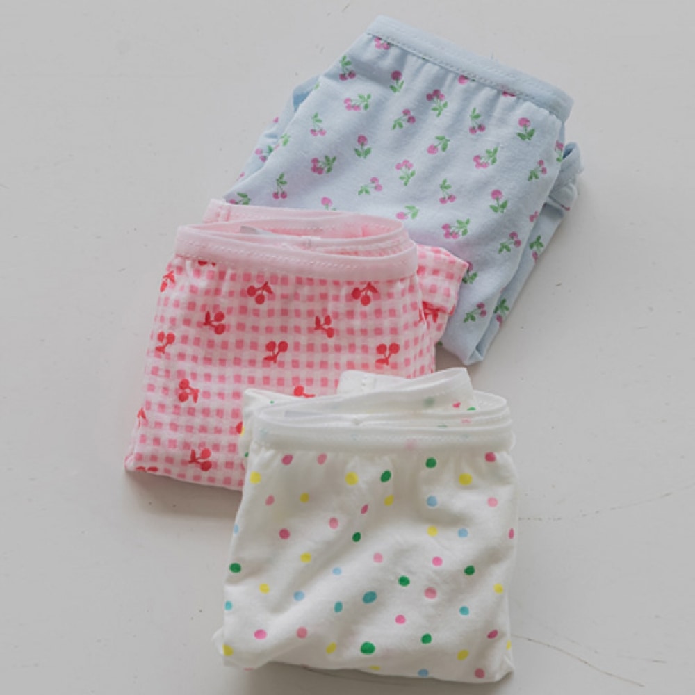 アイラブJ 女の子パンティ3種セット HVFPA01