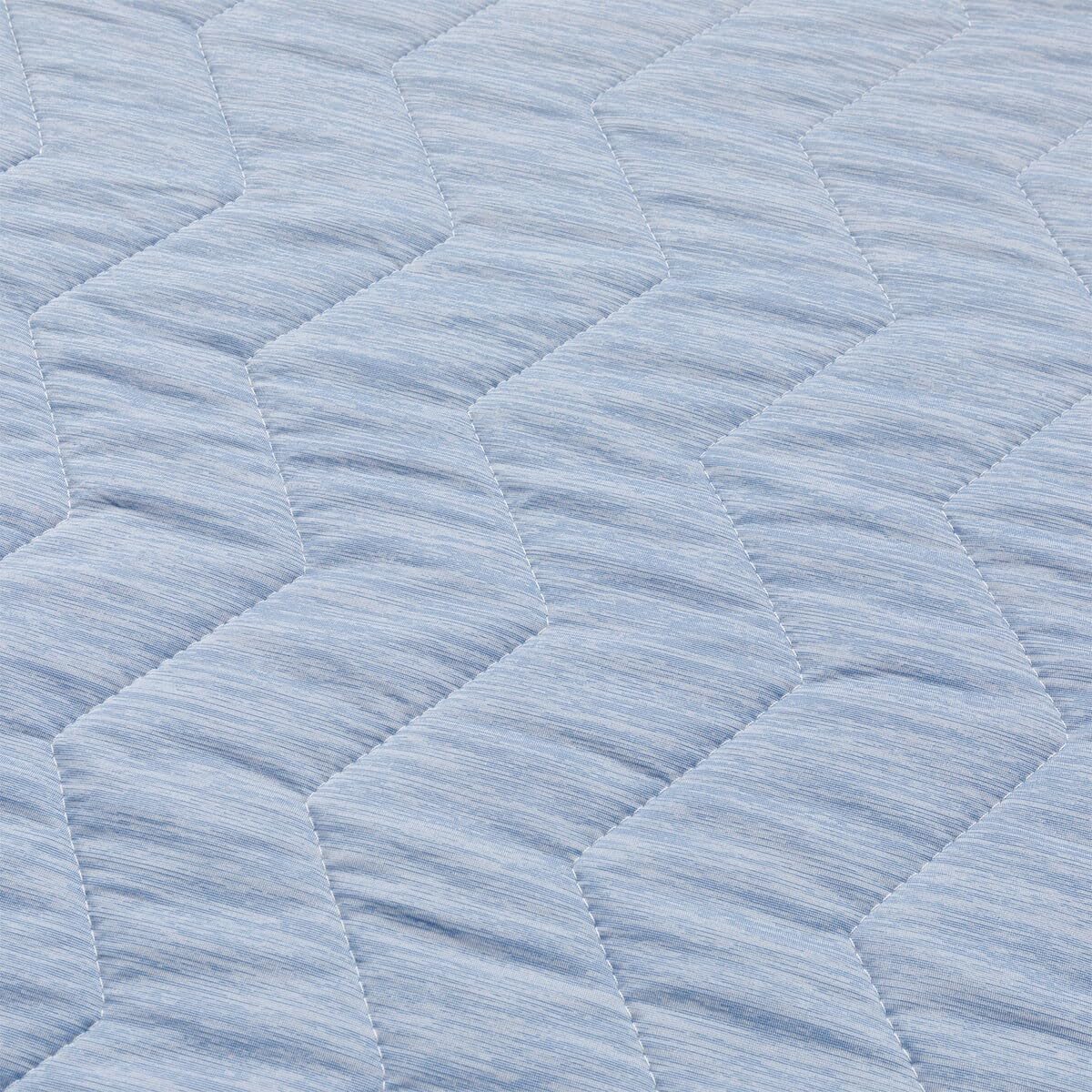 ニトリ(NITORI) 置くだけ簡単 敷きパッド シングル NクールWSP S DBL S2403 ブルー 7567111