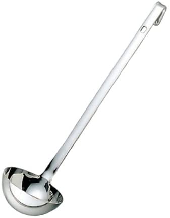 （まとめ買い）三宝産業 UK 18-8ワンピースS型レードル 90cc [x3]調理器具