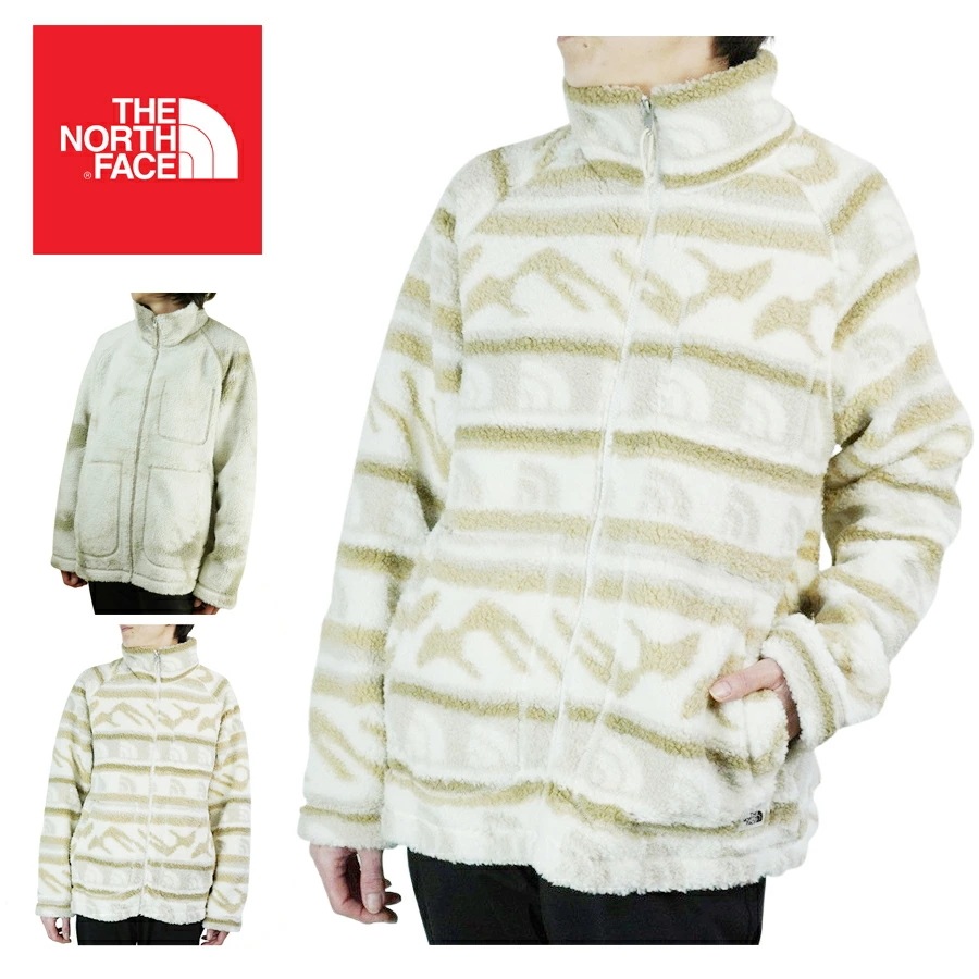 ノースフェイスTHE NORTH FACEレディース フリースW PRINT RIDGE FLEECE FULLZIPウィメンズ プリント リッジ フリース フ