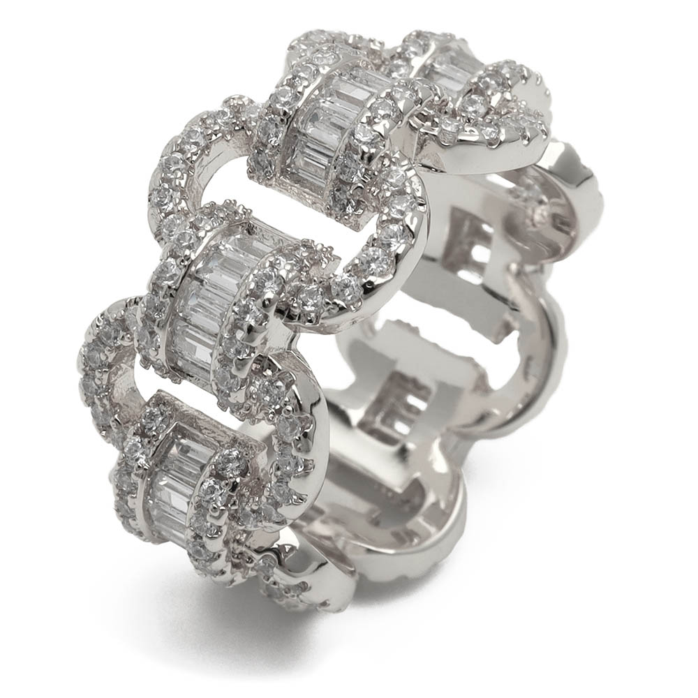 チェーンリング パヴェ [r303-silver]